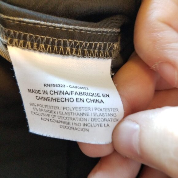 Nike Golf Pants Mens 32x34 Classic Fit Gray Flat Front Dri-Fit Tech 472532-021 - Picture 11 of 11